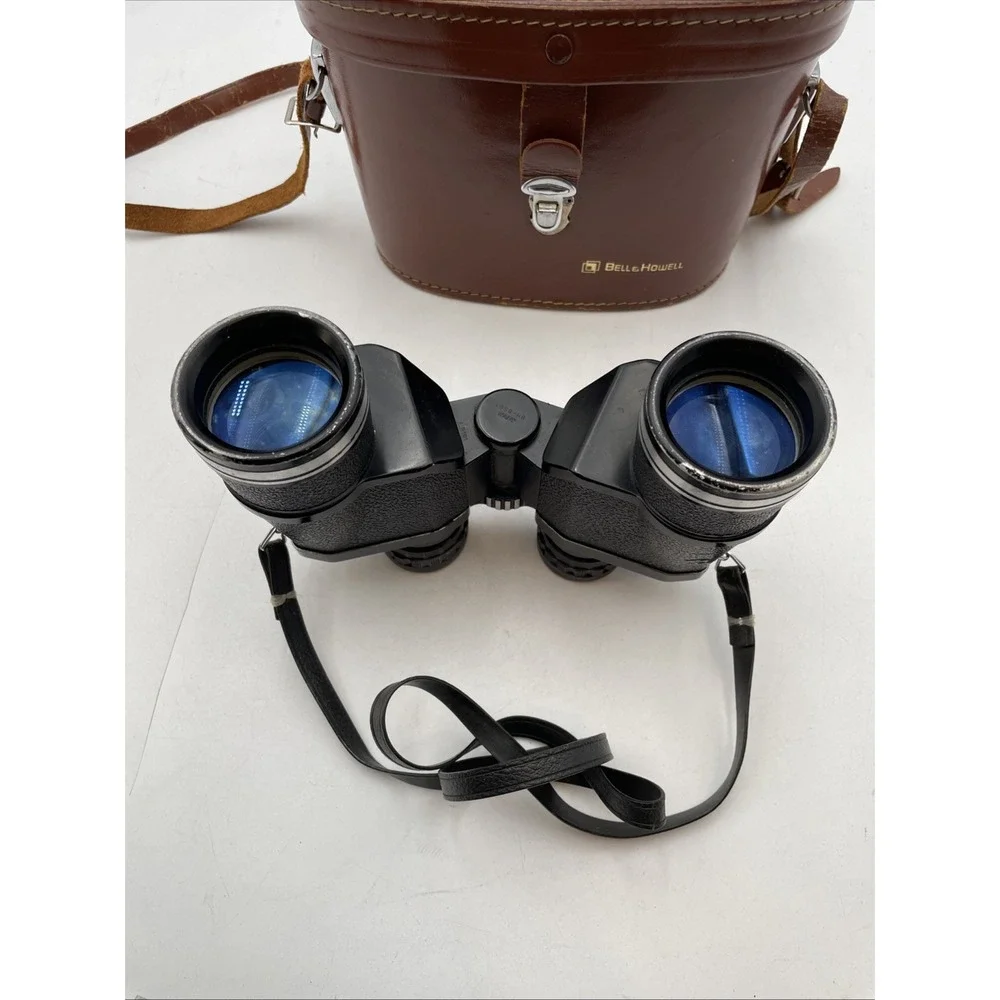 Bell &Howell Hunting Binoculars 8 x 40 Extra Wide Angle 510ft At 1000 Yards+Case
